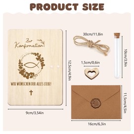 EOPUOZS Wish Fulfiller Money Gift, Money Gift Packaging with Test Tubes, Funny Money Packaging for Girls Boys, Ideal for Birthday, Wedding, Christmas (For Confirmation)