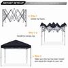 ABCCANOPY Durable Easy Pop up Canopy Tent 10x10, Black