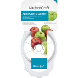 AMK® Kitchen Craft Apple Corer and Wedger with Stainless Steel Blades Cuts 8 Slices in One Motion