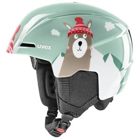 uvex Unisex-Kids, viti ski helmet, jade lama, 51-55 cm