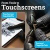 Hand-E Touch Black Nitrile Disposable Gloves Large, 50 Count -