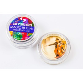 The Piano Guys Magic Rosin | Violin Rosin, Cello Rosin, Viola Rosin for Bows| Light Low Dust Resin| Violin Bow Rosin Accessories (Indiana Jones & The Arabian Nights)