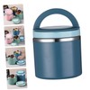 FELTECHELECTR Outdoor Breakfast Thermal Cup Soup Carrier Food-Grade Lid Leakproof
