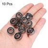 sourcing map 10pcs 687-2RS Bearing 7x14x5mm, Chrome Steel Double Rubber