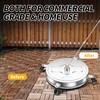 19" Pressure Washer Surface Cleaner with 4 Wheels - Stainless