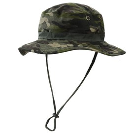 1 Piece Foldable Fishing Hat, Summer Sun Hat, Green Camouflage Sun Hat, Breathable and Comfortable Sun Protection Hat, Suitable for Fishing, Hunting, Mountaineering and Camping