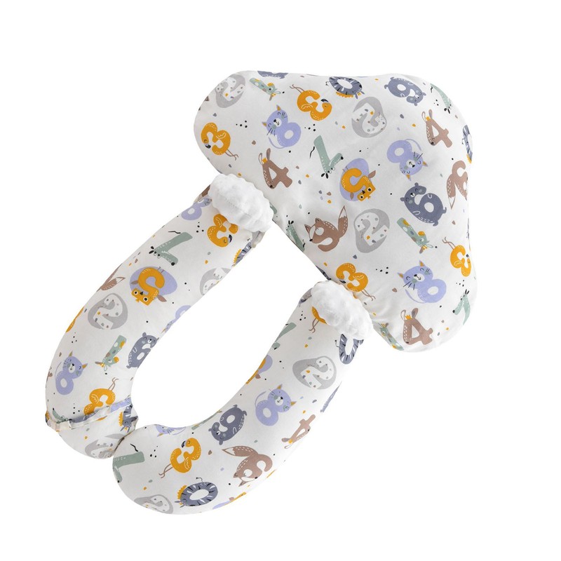 Baby Pillow for Head Shaping Soft Cotton Prevent Startle Multifunctional