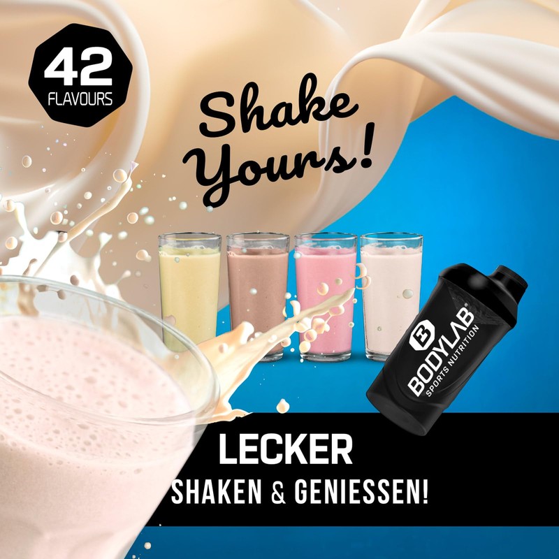 Bodylab24 Bodylab24 Whey Protein Pulver, Kokos Sahnecreme, 1kg