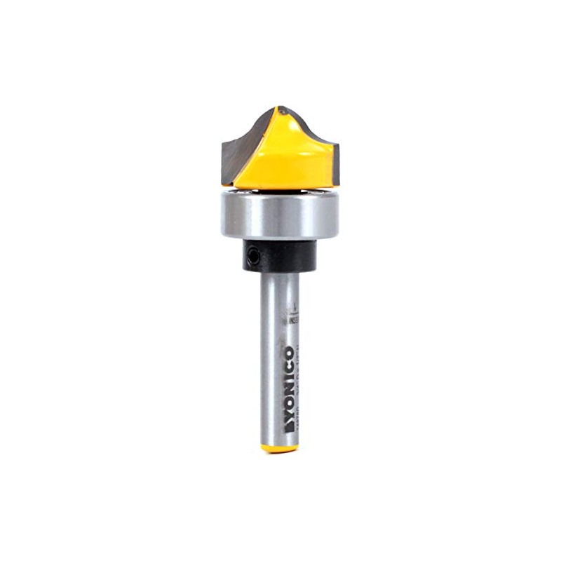 YONICO Router Bits Ogee Groove Template 3/4-Inch Faux Panel 1/4-Inch