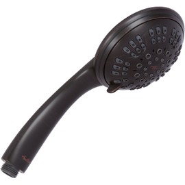 6 Function Luxury Handheld Shower Head - Adjustable High Pressure Rainfall Spray With Removable Hand Held Rain Showerhead For The Bathroom, 2.5 GPM - Oil-Rubbed Bronze