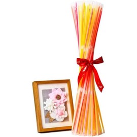 Glow Fever Glow Sticks Bulk 100ct 22'' Glow Necklaces with Connectors, Neon Light Sticks for Party Festivals Raves Concert Birthday Wedding, Tricolor