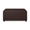 PureFit Super Stretch Soft Form Fit Ottoman Cover Rectangle -