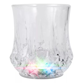 J.H. Company Vaso Luminoso Luz Led Reutilizable Fiesta Batukada 5442 H* Color Transparente