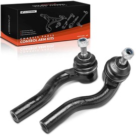 A-Premium 2 x Front Outer Tie Rod End Compatible with Fiat 500 2012 2013 2014