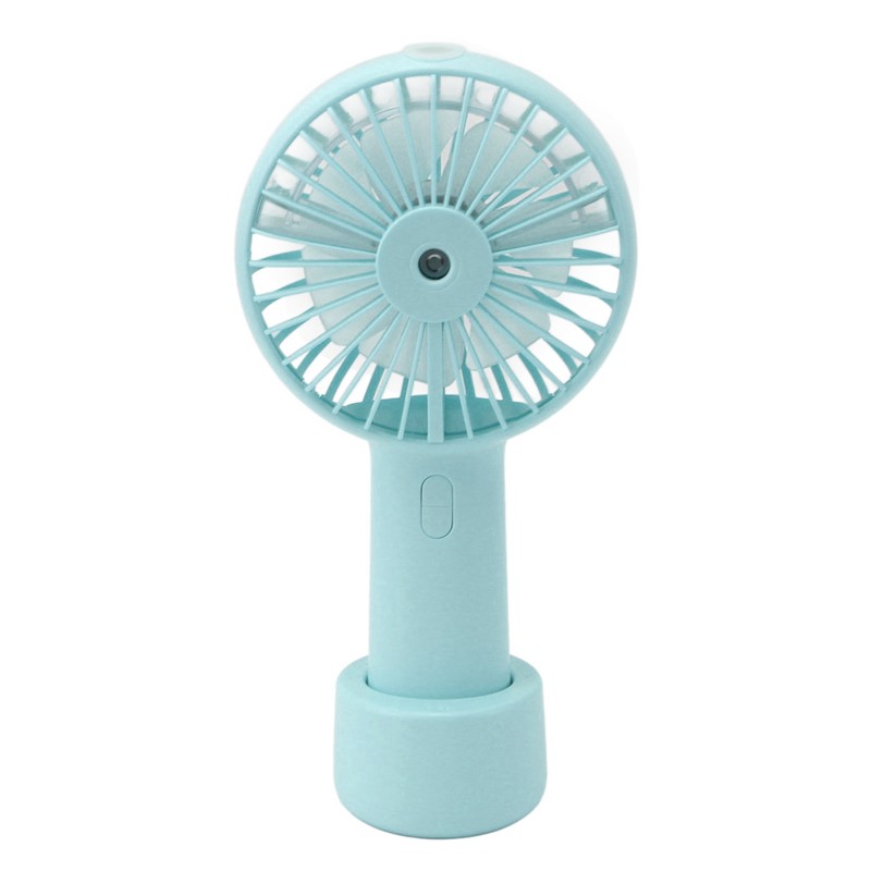 Handheld Misting Fan Quiet 2000mAh 3 Wind Speed 2 Spray