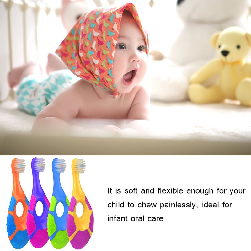 Baby Toothbrush Soft Bristles BPA Free Baby Toothbrush Infant Toothbrush