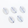 te-buruuxeai-suto Chopstick Rest Padding, Ball Criss Cross Grass Set of