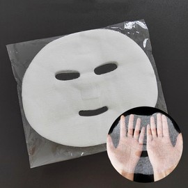 [Deopseok Deopseok] 100-Count Large Capacity Pure Cotton Disposable Mask Sheets SN. Face Gauze Square