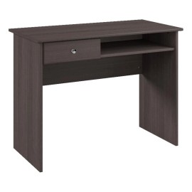 Bush Cabot 40"W Engineered Wood Writing Desk in Heather Gray