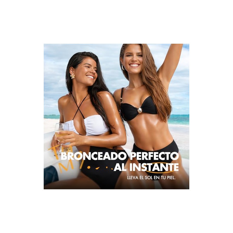 Self Tanner Express, Bronceado Natural Efecto Glow, Ligero, Sin Manchas