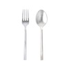Fortessa Arezzo 18/10 Stainless Steel Flatware, 2 Piece Serving Set,