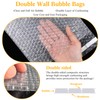 PerKoop 100 Pcs 8" x 10" Bubble Cushion Wrap Bags