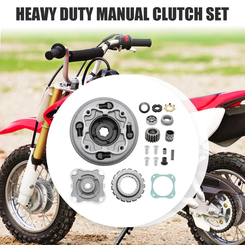 GMAPATS Heavy Duty Manual Clutch Set, Replacement for 50cc 70cc