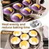 ZANHIX 24 Pcs Puto Molder Filipino Stainless Steel - Medium-Size