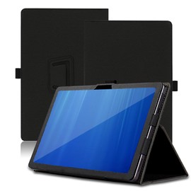 Case for Wacom Movinkpad Pro 14 14 inch, Wacom Movinkpad Pro 14 Tablet Case, Folding Stand Protective Cover with Pencil Holder and Wrist Strap, Full Protection. (Black)