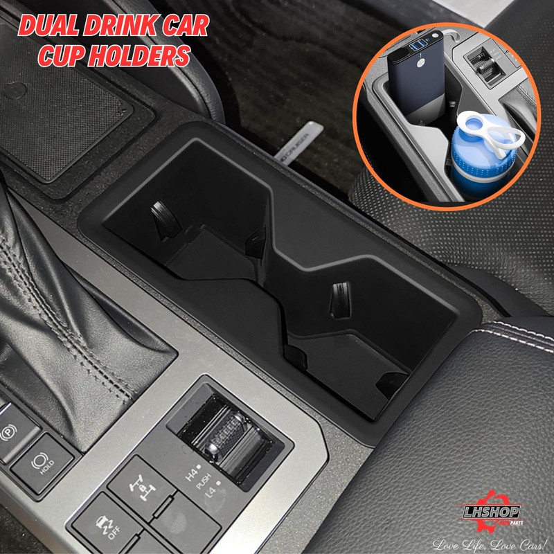 Center Console Cupholder Insert for 2025 2024 Toyota Land Cruiser