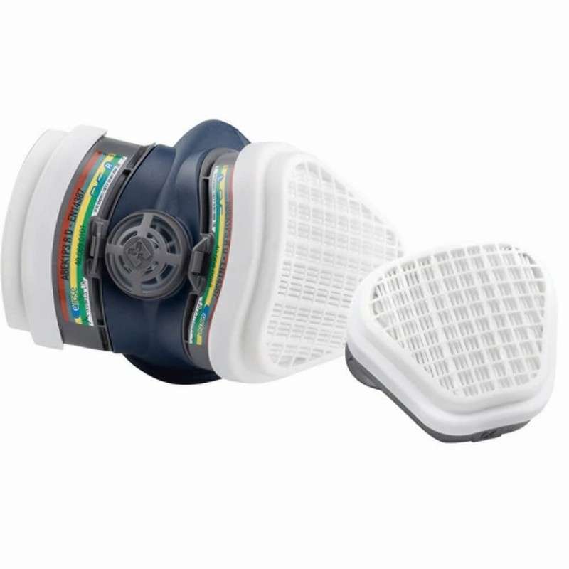 GVS SPR490 Elipse Mask with ABEK1P3 filters for Gases, Vapours
