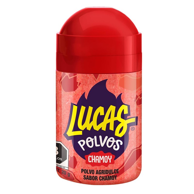 Lucas Chamoy Sweet and Sour Chamoy Flavored Powder, 0.71 Ounce