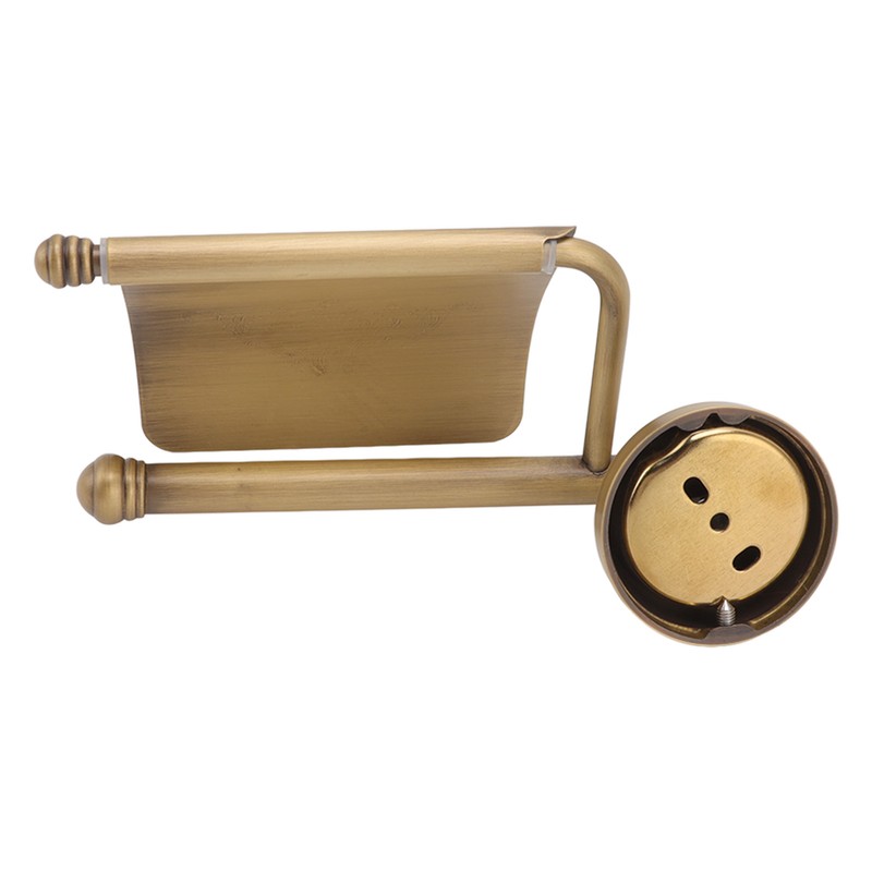 Paper Towel Holder Antique Wall Mounted Copper Stainless Steel Tissue