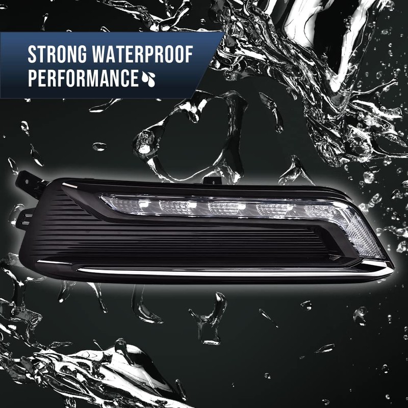 PIT66 Front Bumper LED Fog Light, Compatible with 2014-2020 Chevy