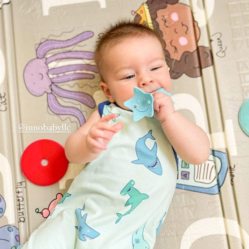 Innobaby Original Teethin' Smart EZ Grip Star Teether and Sensory