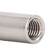 10 Pcs Round Coupling Nut M10x1.5 L35mm Stainless Steel Round