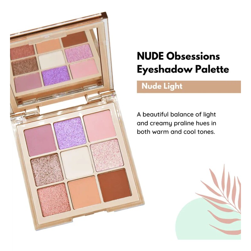 Huda Beauty Nude Obsessions Paleta De Sombras De Ojos Nude