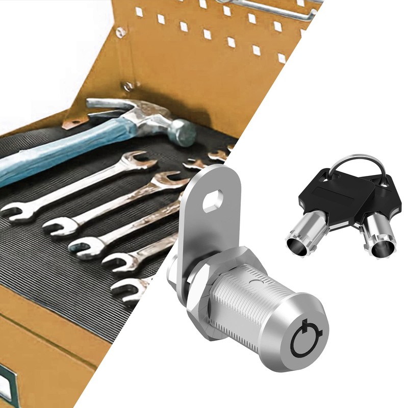 1 Pack 1-1/8¡± Cabinet Locks RV Storage Lock, Mailbox Lock