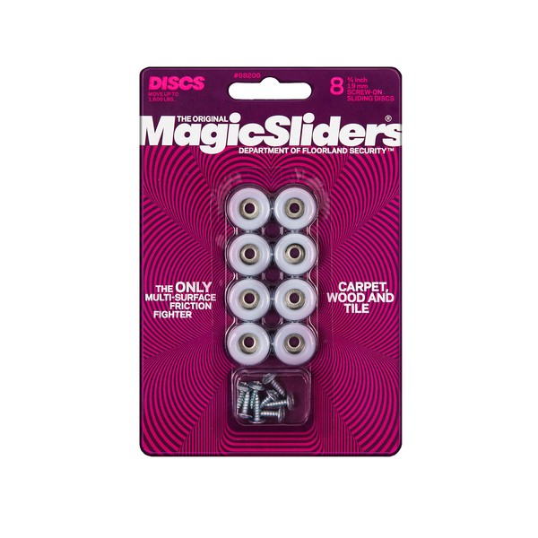 Magic Sliders 08200 Screw-On Floor Slide 3/4" Round