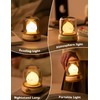 WANIDEA Ghost Campfire Night Light, Led Candles,Cute Kerosene Lamp,Halloween Decor