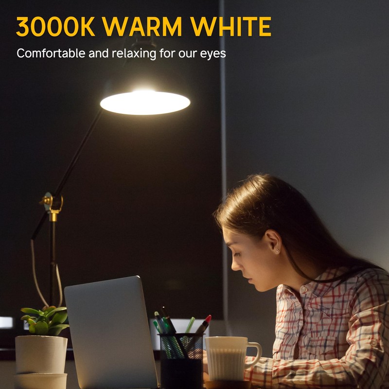 Prosperbiz E12 Dimmable 60W Equivalent LED Light Bulbs, A15 6W