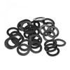 sourcing map Rubber Flat Washers 30mm OD 20mm ID 2.3mm