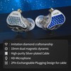 CCA LYRA Extra Bass Dynamic Diver HiFi in-ear Headphones/Earphones/Earbuds, Detachable