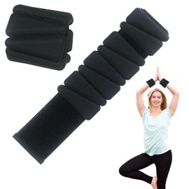 Wrist Weights set for Women, 2 sets of 1 lb each, Silicone Ankle & Wrist Weights for Women & Men, Adjustable Weight fit for Yoga, Dance,Hiking, Jogging,Pilates, Aerobic Exercise and Strength Exercise
