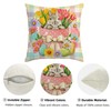 Yarcooly Easter Pillow Covers Happy Easter Throw Pillow Cases Spring