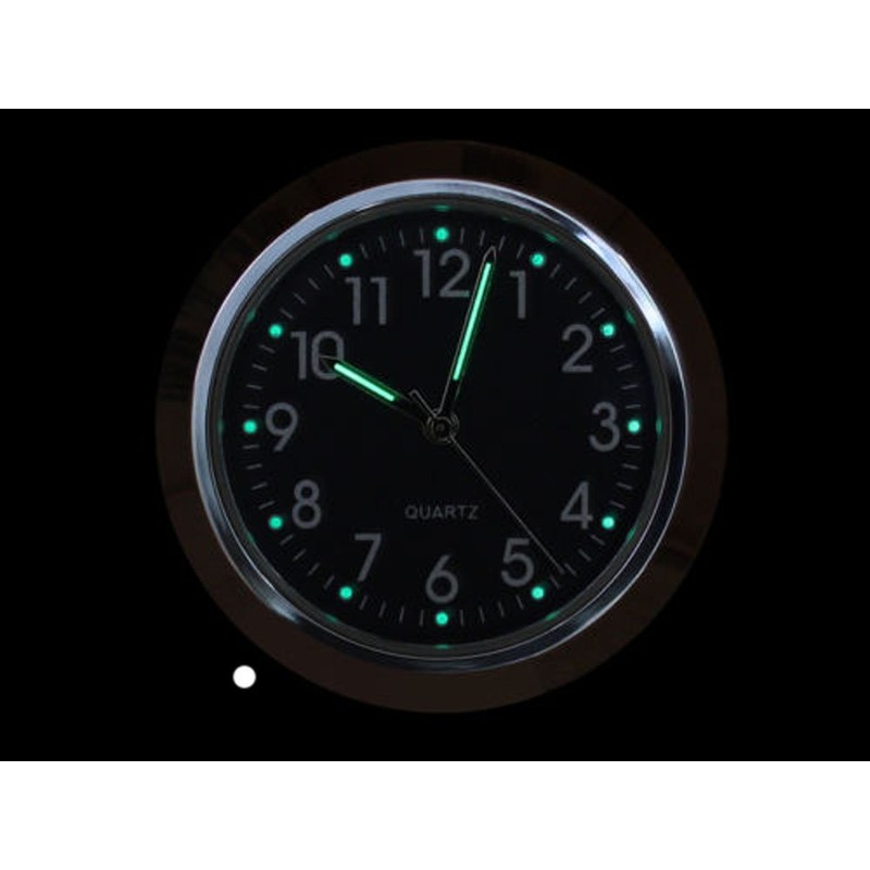 ZYTC Motorcycle Analog Watch Luminous Handlebar Dial Clock Bike Bicycle