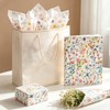 100 Sheets 20x14 Inch Floral Tissue Paper for Bouquets and