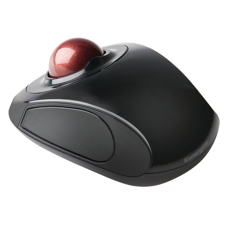 Kensington Orbit Wireless Mobile Trackball, 2.4 Ghz Frequency/30 Ft Wireless