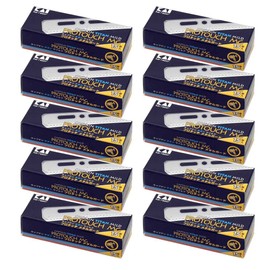 Kai Captain Titanium Mild Pro Touch Metal Guards 15 x 10 Pieces Commercial Use [Seashell Stamped Razor]