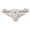 2PCS 1/2in Oarlock Socket 316 Stainless Steel Polished Finish Side
